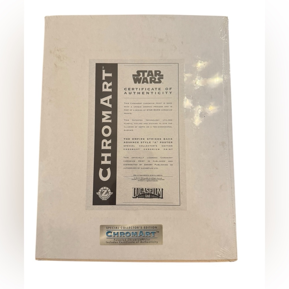 Star Wars Trilogy ChromArt Print Poster Set - Picture 5 of 8
